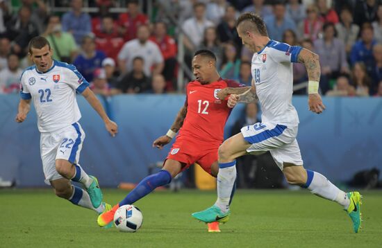 UEFA Euro 2016. Slovakia vs. England