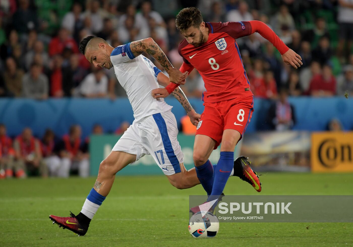 UEFA Euro 2016. Slovakia vs. England
