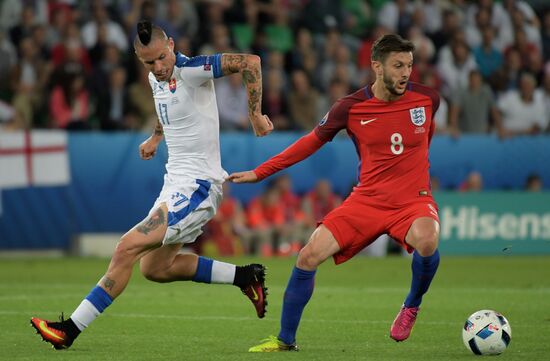 UEFA Euro 2016. Slovakia vs. England