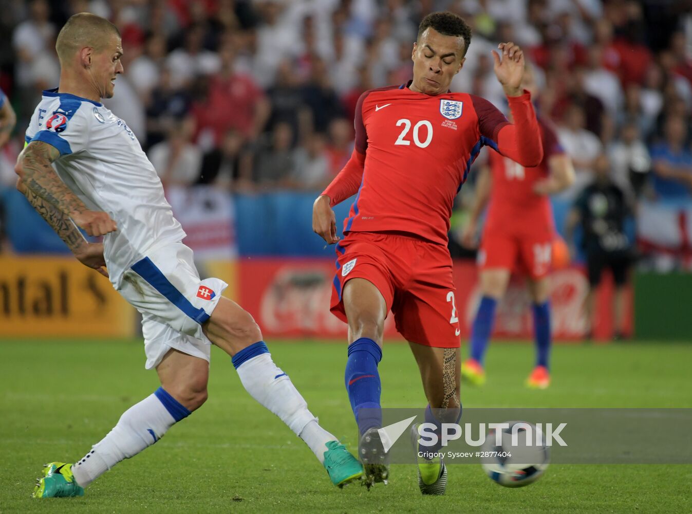 UEFA Euro 2016. Slovakia vs. England