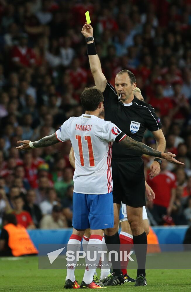 UEFA Euro 2016. Russia vs. Wales