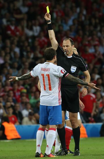 UEFA Euro 2016. Russia vs. Wales