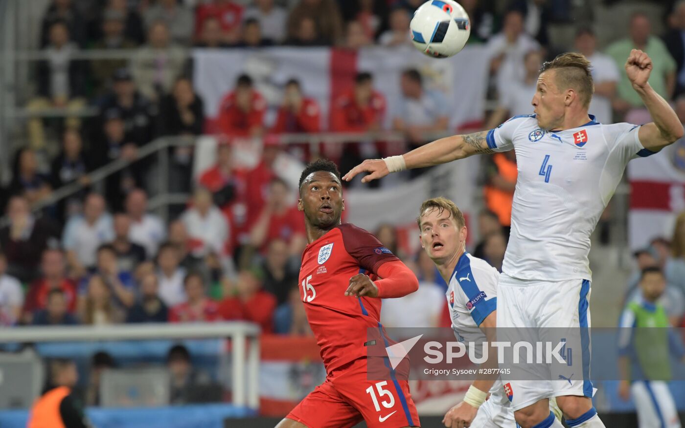 UEFA Euro 2016. Slovakia vs. England