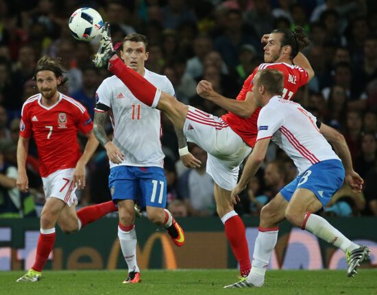 UEFA Euro 2016. Russia vs. Wales