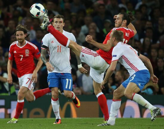 UEFA Euro 2016. Russia vs. Wales