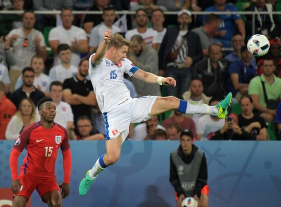 UEFA Euro 2016. Slovakia vs. England