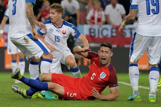 UEFA Euro 2016. Slovakia vs. England