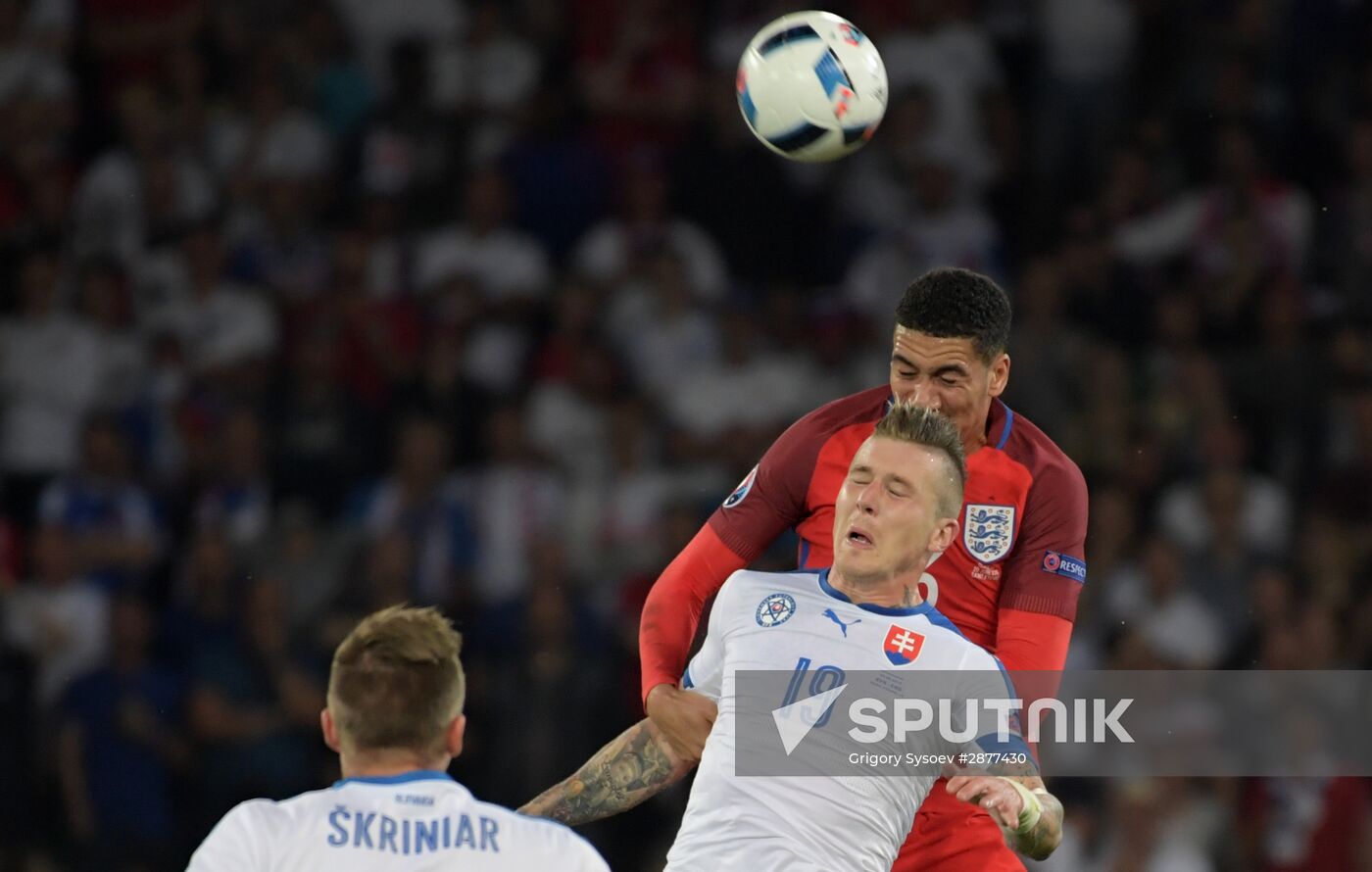 UEFA Euro 2016. Slovakia vs. England