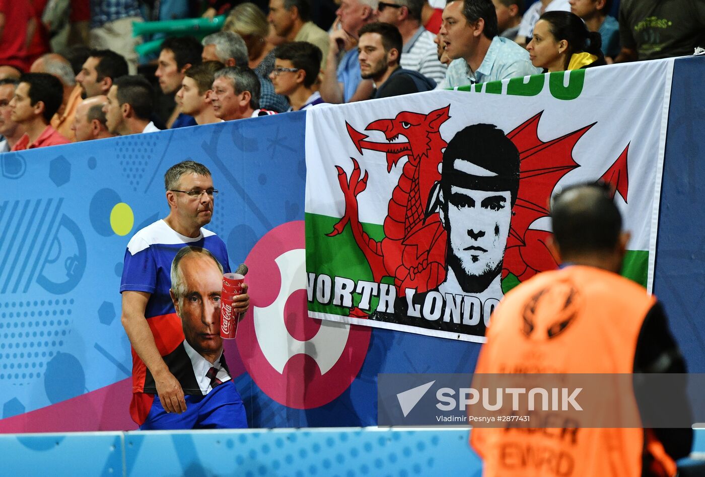 UEFA Euro 2016. Russia vs. Wales