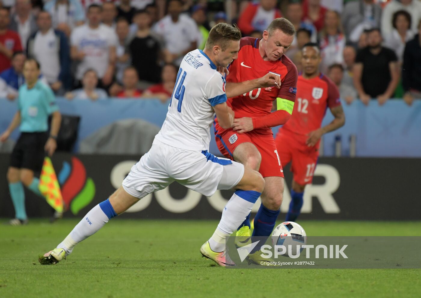 UEFA Euro 2016. Slovakia vs. England