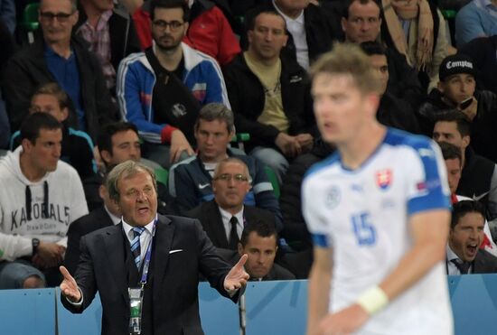 UEFA Euro 2016. Slovakia vs. England