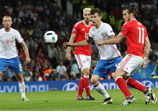 UEFA Euro 2016. Russia vs. Wales