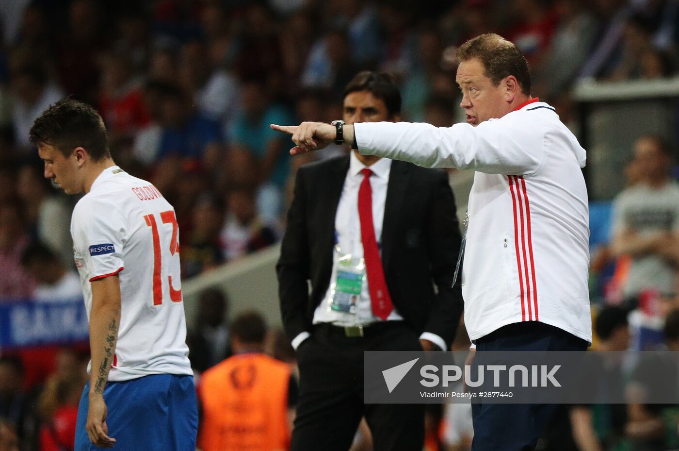 UEFA Euro 2016. Russia vs. Wales