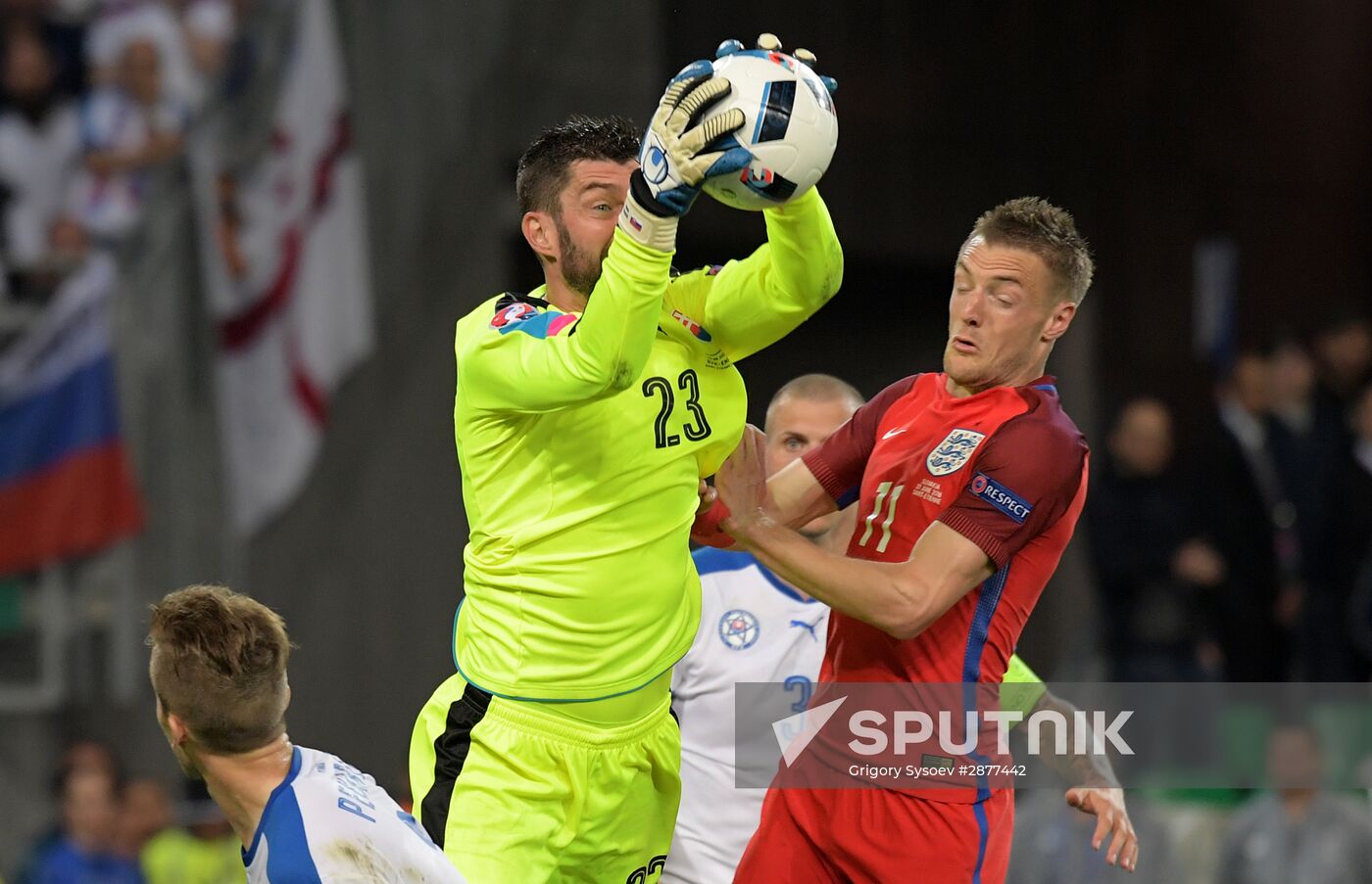 UEFA Euro 2016. Slovakia vs. England