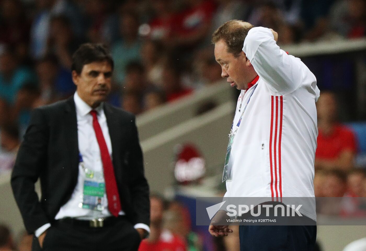 UEFA Euro 2016. Russia vs. Wales