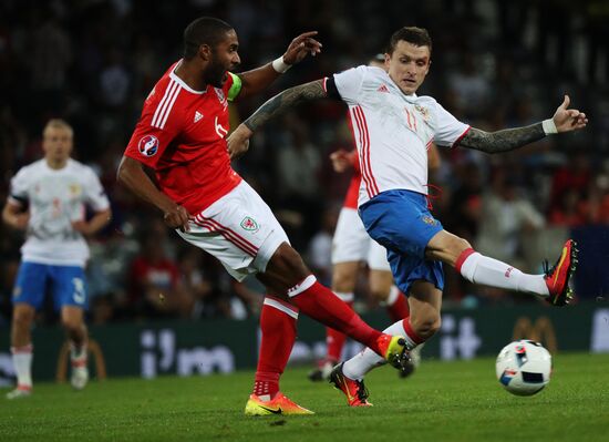 UEFA Euro 2016. Russia vs. Wales