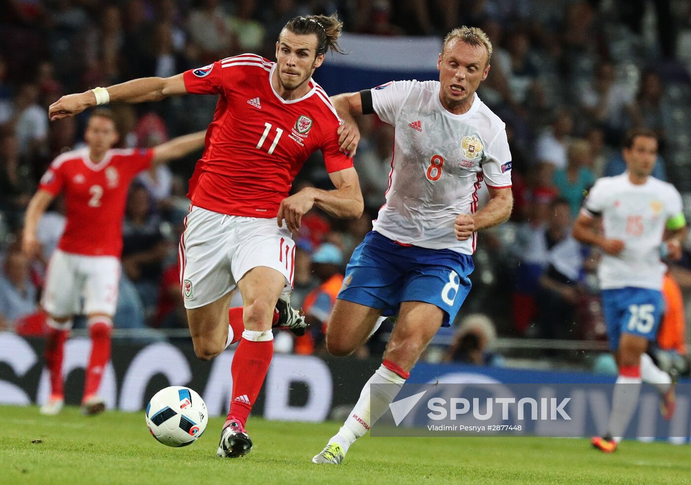 UEFA Euro 2016. Russia vs. Wales