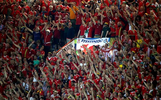 UEFA Euro 2016. Russia vs. Wales