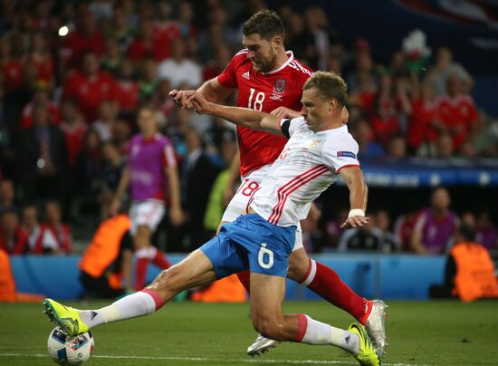UEFA Euro 2016. Russia vs. Wales