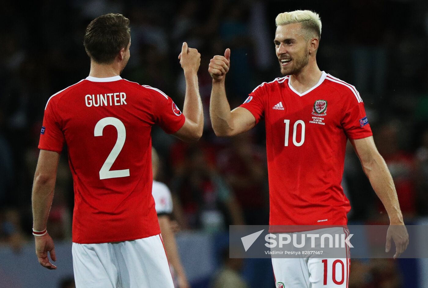 UEFA Euro 2016. Russia vs. Wales