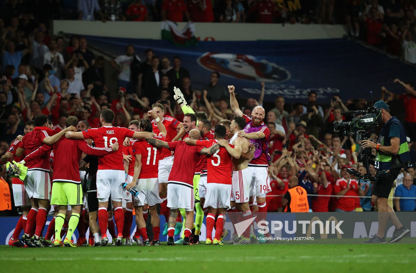 UEFA Euro 2016. Russia vs. Wales