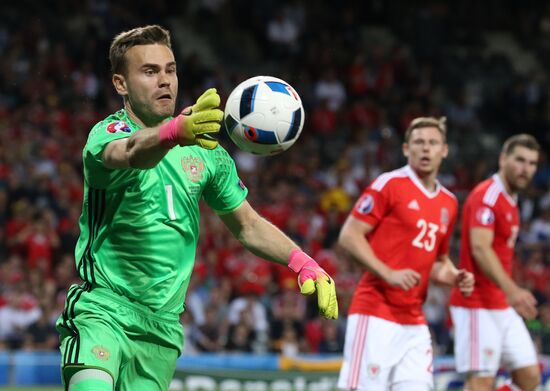 UEFA Euro 2016. Russia vs. Wales