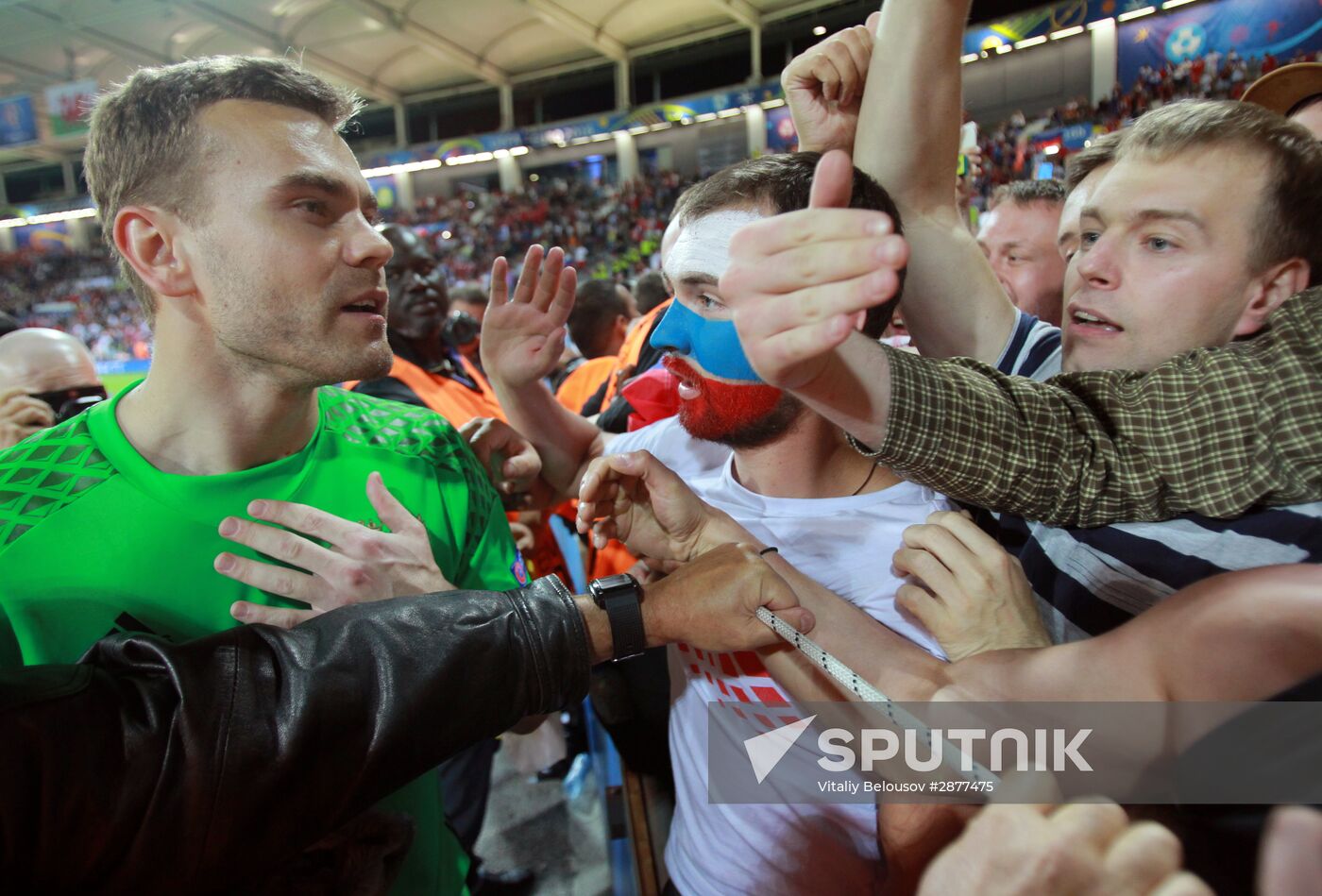 UEFA Euro 2016. Russia vs. Wales