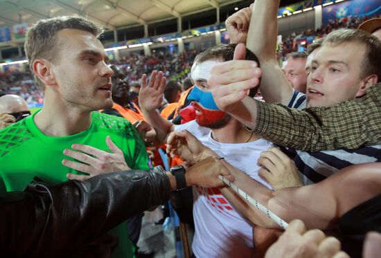 UEFA Euro 2016. Russia vs. Wales