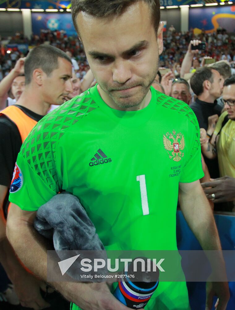 UEFA Euro 2016. Russia vs. Wales