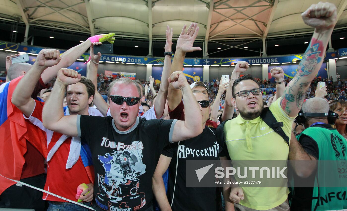 UEFA Euro 2016. Russia vs. Wales