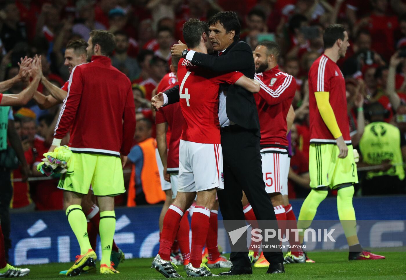 UEFA Euro 2016. Russia vs. Wales