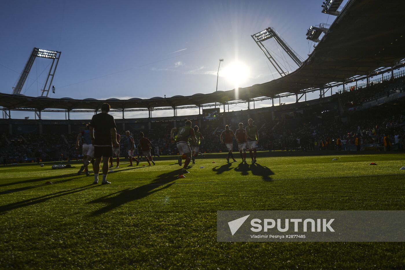 UEFA Euro 2016. Russia vs. Wales