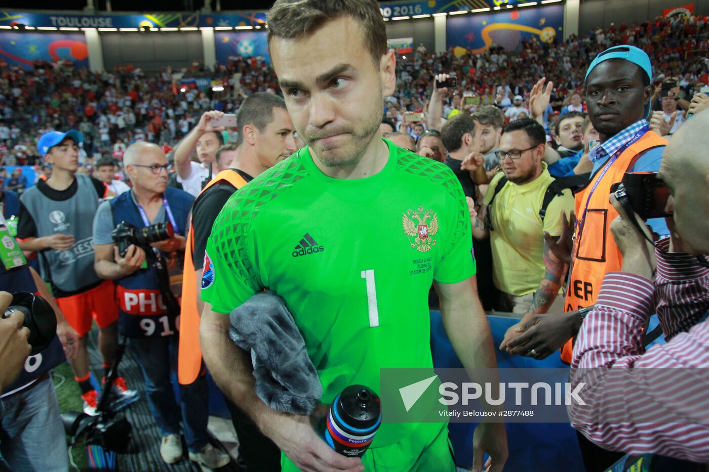 UEFA Euro 2016. Russia vs. Wales