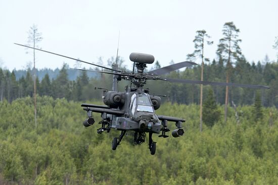 NATO holds Saber Strike exercise 2016 in Estonia