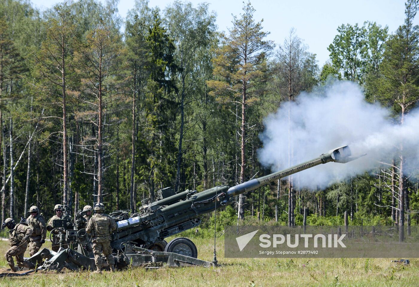 NATO holds Saber Strike exercise 2016 in Estonia