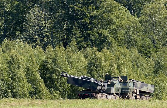 NATO holds Saber Strike exercise 2016 in Estonia