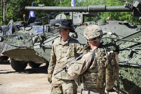 NATO holds Saber Strike 2016 exercise in Estonia