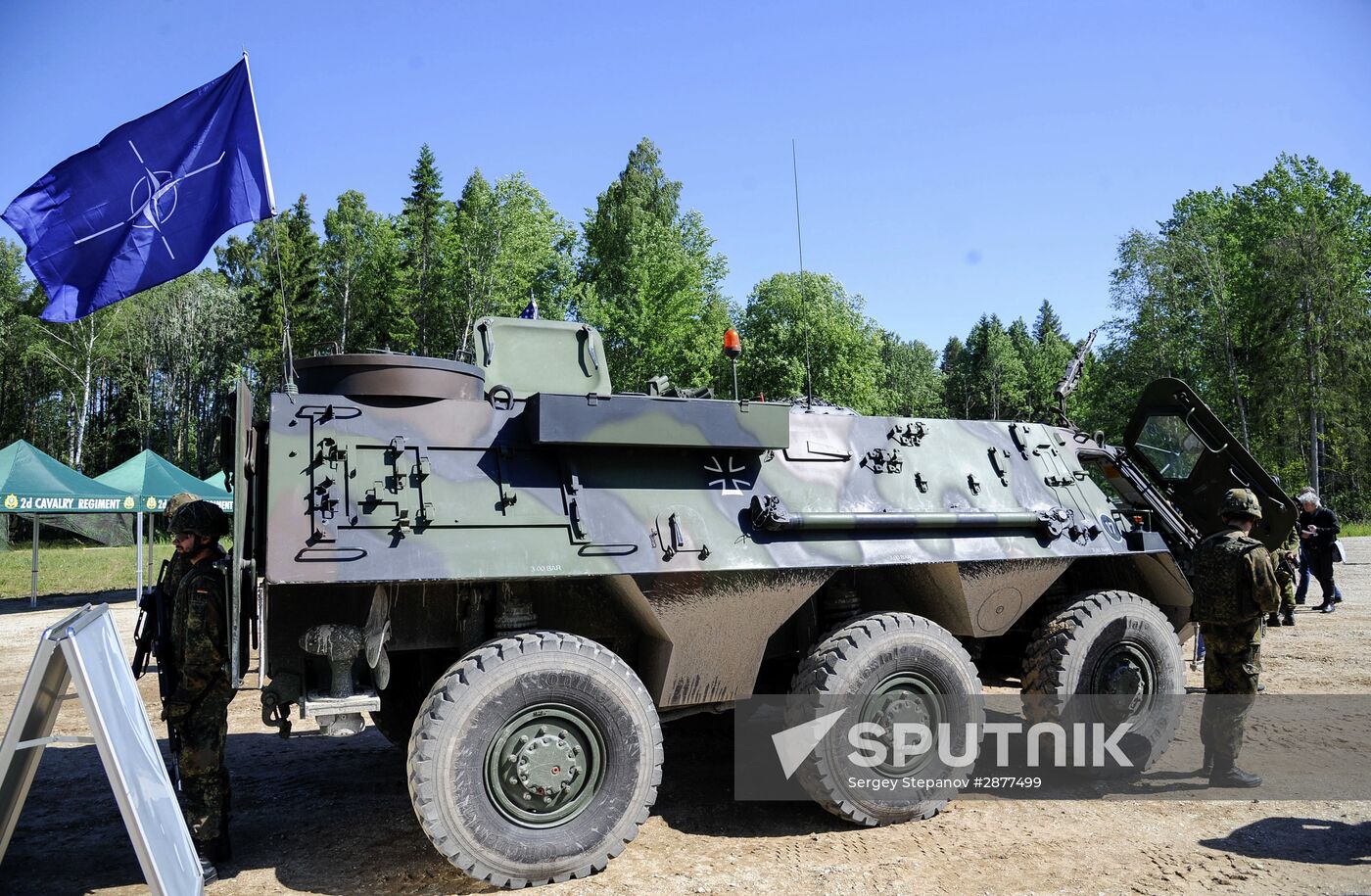 NATO holds Saber Strike 2016 exercise in Estonia