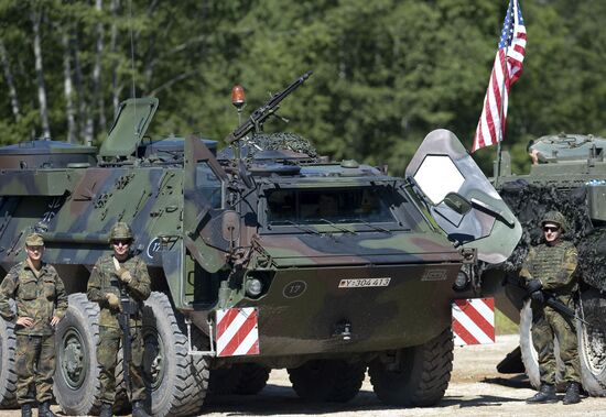 NATO holds Saber Strike 2016 exercise in Estonia