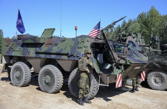 NATO holds Saber Strike 2016 exercise in Estonia