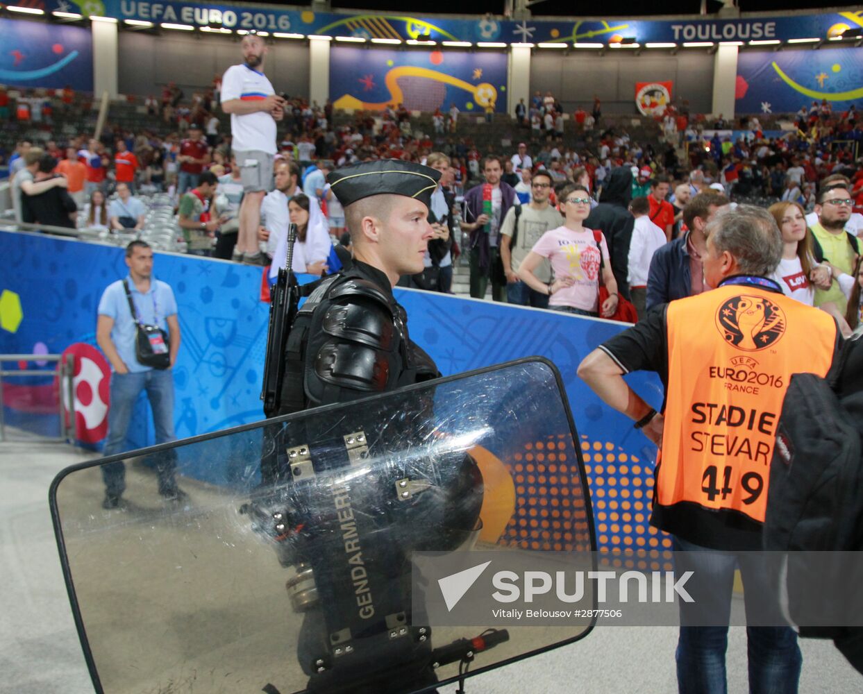UEFA Euro 2016. Russia vs. Wales