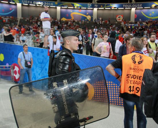 UEFA Euro 2016. Russia vs. Wales