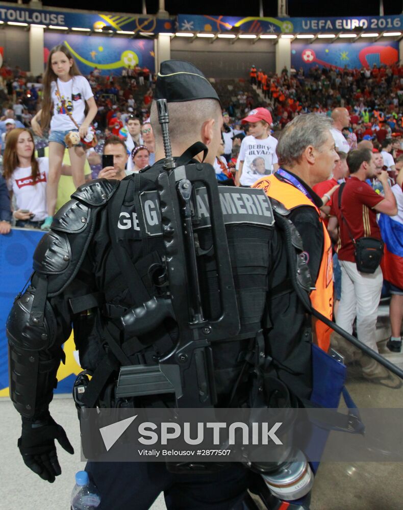 UEFA Euro 2016. Russia vs. Wales