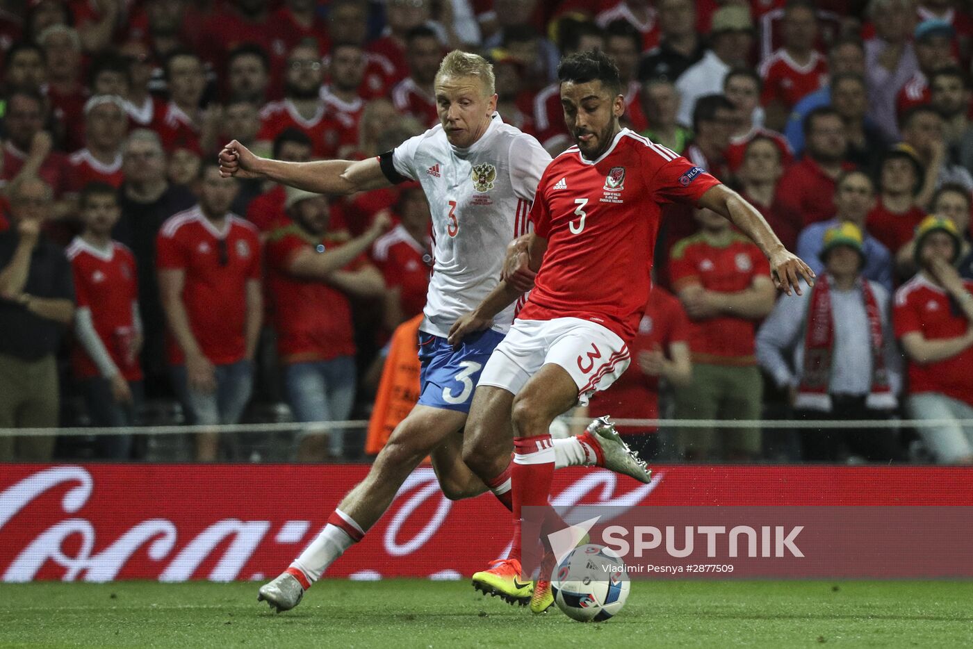 UEFA Euro 2016. Russia vs. Wales
