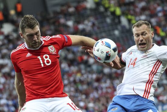 UEFA Euro 2016. Russia vs. Wales