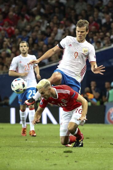 UEFA Euro 2016. Russia vs. Wales