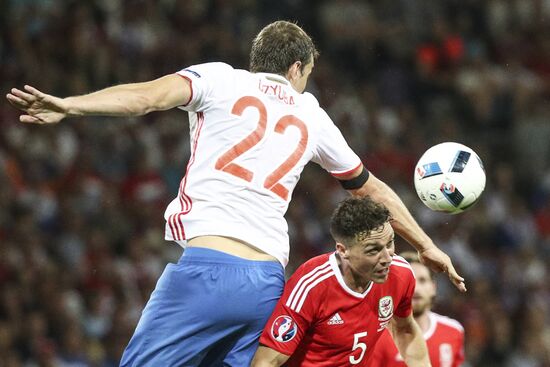 UEFA Euro 2016. Russia vs. Wales