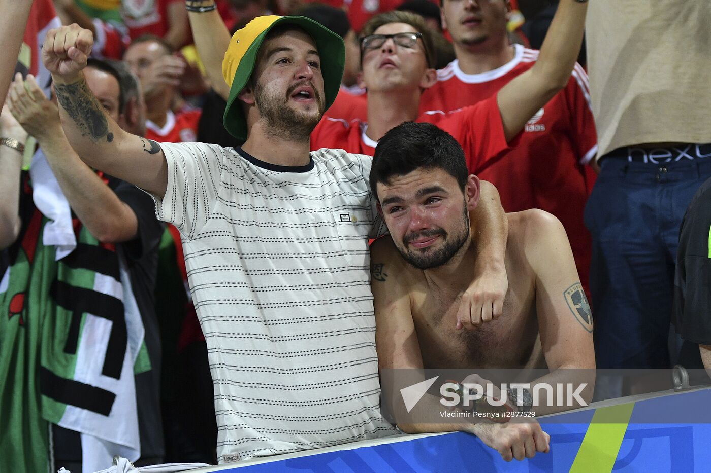 Football. UEFA Euro 2016. Russia vs. Wales