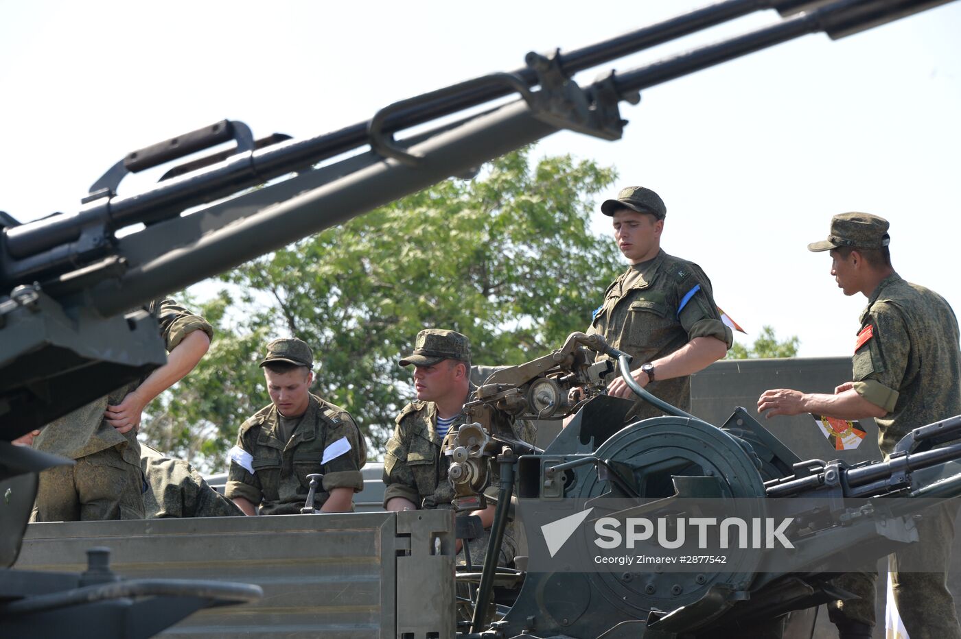 All-army leg of the Clear Sky competition in the Krasnodar Territory