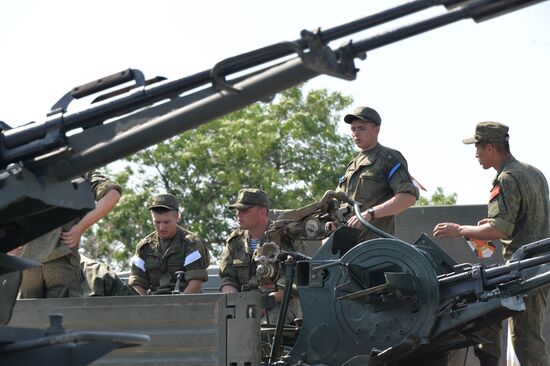 All-army leg of the Clear Sky competition in the Krasnodar Territory